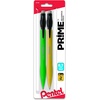 image:imagePentel Prime Mechanical Pencil 07Mm Assorted Barrel Colors Pack of 2 AX7BP22 Count Pack of 2