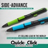 image:imagePentel Quick Click Pop Mechanical Pencil 07mm Medium 2 Eraser Refills Pack of 4 PD217ALEBP44 Count Pack of 1