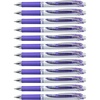 image:imagePentel EnerGel RTX Retractable Liquid Gel Ink Pen 07mm Medium line Yellow Ink Box of 12 Pens BL77GLilac