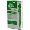 image:imagePentel Prime Mechanical Pencil 07mm Black Barrel Box of 12 AX7AGreen