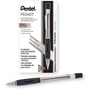 image:imagePentel Quicker Clicker Automatic Pencil 07mm Lead Size Transparent Blue Barrel Box of 12 PD347TCBlack