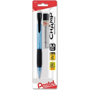 image:imagePentel Champ Mechanical Pencil 07mm Mechanical Pencil Tinted Black Barrel Box of 12 AL17AMulticolor