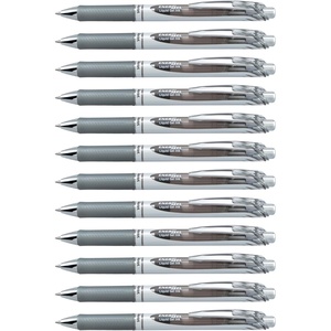 image:imagePentel EnerGel RTX Retractable Liquid Gel Ink Pen 07mm Medium line Yellow Ink Box of 12 Pens BL77GGray