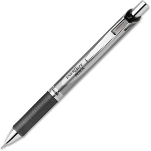 image:imagePentel EnerGize Mechanical Pencil 07mm Black Accents Box of 12 PL77ASilver
