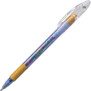 image:imagePentel Krazy POP Beauty Beauty Iridescent Gel Pen 10mm Bold Line Blue amp Gold Ink Box of 12 K91DXC