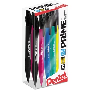 image:imagePentel Prime Mechanical Pencil 07mm Black Barrel Box of 12 AX7AClear