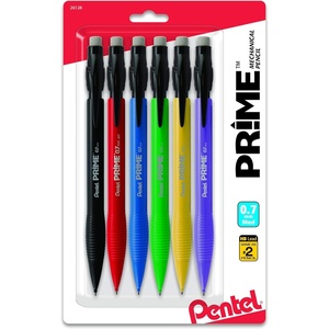 image:imagePentel Prime Mechanical Pencil 07mm Black Barrel Box of 12 AX7AMulticolor
