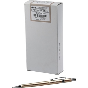 image:imagePentel Sharp Mechanical Pencil 07mm Metallic Copper Barrel Box of 12 P207MY
