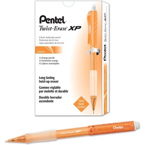 image:imagePentel TwistErase Express Mechanical Pencil 09mm Fashion Color Light Green Barrel Box of 12 QE419KOrange