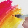 image:imagePentel Arts Aquash Water Brush Assorted Tips Pack of 4 FRHBP4M3 Pack Assorted