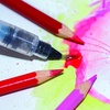 image:imagePentel Arts Aquash Water Brush Assorted Tips Pack of 4 FRHBP4MFine
