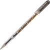 image:imagePentel Arts Gel Roller for Fabric 10mm Bold Lines Permanent Black Ink Pack of 2 BN15BP2A