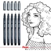 image:imagePentel Arts Pointliner Pen 005mm Black Ink Box of 12 Pens S20P05A