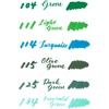 image:imagePentel Arts Sign Pen Twin Brush Pack of 6 Pens Green Hues SESW30CPC63