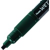 image:imagePentel Arts Wet Erase Chalk Marker Chisel Tip Red Ink Box of 12 SMW26BBlack