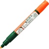 image:imagePentel Arts Wet Erase Chalk Marker Chisel Tip Red Ink Box of 12 SMW26BOrange
