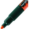 image:imagePentel Arts Wet Erase Chalk Marker Chisel Tip Red Ink Box of 12 SMW26BOrange