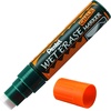 image:imagePentel Arts Wet Erase Chalk Marker Chisel Tip Red Ink Box of 12 SMW26BOrange