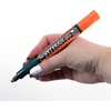 image:imagePentel Arts Wet Erase Chalk Marker Chisel Tip Red Ink Box of 12 SMW26BOrange