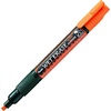 image:imagePentel Arts Wet Erase Chalk Marker Chisel Tip Red Ink Box of 12 SMW26BOrange