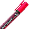 image:imagePentel Arts Wet Erase Chalk Marker Chisel Tip Red Ink Box of 12 SMW26BRed
