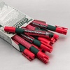 image:imagePentel Arts Wet Erase Chalk Marker Chisel Tip Red Ink Box of 12 SMW26BRed