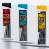 image:imagePentel Super HiPolymer Lead Refills 09 mm Thick HB Pack of 3 90 Pieces of Lead C29BPHB3Single