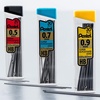 image:imagePentel Super HiPolymer Lead Refills Value Pack 05mm and 07mm FineMedium Line HB Pack of 6 180 Pieces of Lead C257BPHB66 Count Pack of 1