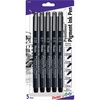 image:imagePentel Arts Pointliner Drawing Pen 5Pack Assorted Sizes Black Ink S20PBP5A