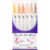 image:imagePentel Arts Sign Pen Twin Brush Pack of 6 Pens Yellow Hues SESW30CPC65