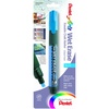 image:imagePentel Arts Wet Erase Chalk Marker Chisel Tip Red Ink Box of 12 SMW26BBlue