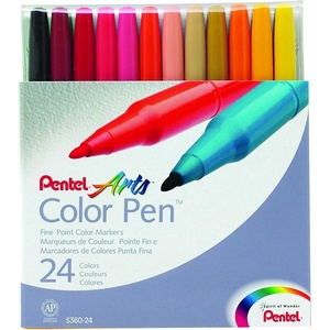 image:imagePentel Arts Color Pen 12Color Set S36012Fine Fiber Tip