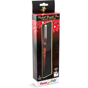 image:imagePentel Arts Limited Edition Pocket Brush Inking Brush Pen Camellia Wrap GFKP3J3BPA