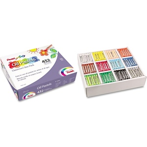 image:imagePentel Arts Oil Pastels  432 Piece Classroom Size Pack PHN12CP21 Count Pack of 432