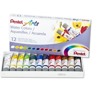 image:imagePentel Arts Water Colors Assorted Colors Pack of 18 WFRS1812 Colors 203 Fl Oz Pack of 1