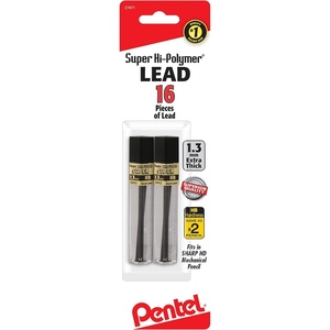 image:imagePentel PentelCH13BPHB2 Super HiPolymer Lead Refill 13mm HB 8PcsTube 2Pk16 Count Pack of 1