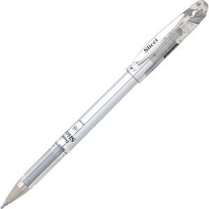 image:imagePentel Slicci Metallic Gel Pen Silver BG208Z