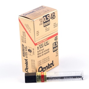 image:imagePentel Super HiPolymer Lead Refill 05mm Fine 4B 144 Pieces of Lead C5054B