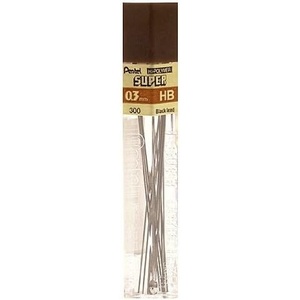 image:imagePentel Super HiPolymer Lead Refill 05mm Fine 4H 144 Pieces of Lead C5054H