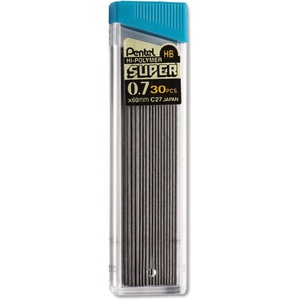 image:imagePentel Super HiPolymer Lead Refill 07 mm Medium HB 30 Pieces of Lead C27BPHBK630 Count Pack of 1