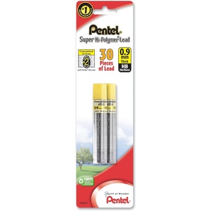 image:imagePentel Super HiPolymer Lead Refill 09 mm HB 30 Pieces of Lead L509BP2HBK6