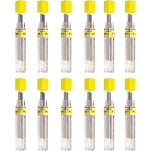 image:imagePentel Super HiPolymer Lead Refill 09mm Thick 2B 180 Pieces of Lead 12 Tubes of Lead 5092BH Lead
