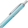 image:imagePentel EnerGel Alloy RT Premium Liquid Gel Pen 07mm Medium Line Aquamarine Barrel Black Ink 1 Pack BL407LSBPAAquamarine