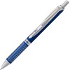 image:imagePentel EnerGel Alloy RT Premium Liquid Gel Pen 07mm Medium Line Aquamarine Barrel Black Ink 1 Pack BL407LSBPABlue
