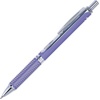 image:imagePentel EnerGel Alloy RT Premium Liquid Gel Pen 07mm Medium Line Aquamarine Barrel Black Ink 1 Pack BL407LSBPAVioletViolet Ink