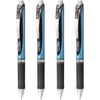 image:imagePentel EnerGel RTX Liquid Gel Pen Medium 07mm Blue Ink 4pk BLN77PF4CBlack