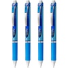 image:imagePentel EnerGel RTX Liquid Gel Pen Medium 07mm Blue Ink 4pk BLN77PF4CBlue