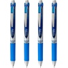 image:imagePentel EnerGel RTX Liquid Gel Pens Needle Tip UltraFine 03mm Blue Ink 4pk BLN73PF4CBlue