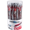 image:imagePentel EnerGel RTX Retractable Liquid Gel Pen Canister 07mm Medium Line Blue Ink BL77PC36C Pack of 1 36 Count TotalRed