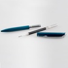 image:imagePentel EnerGel Style Gel Pen 07mm Medium Line White barrel  BL2007WABXTeal Blue